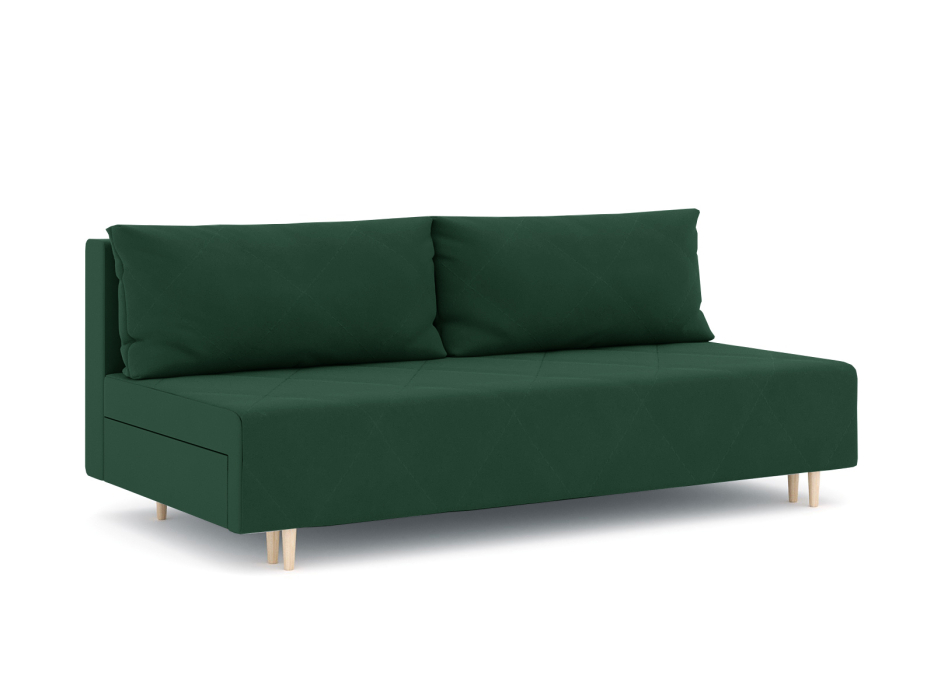 Диваны еврокнижки, Диван-кровать Милли без подлокотников, велюр