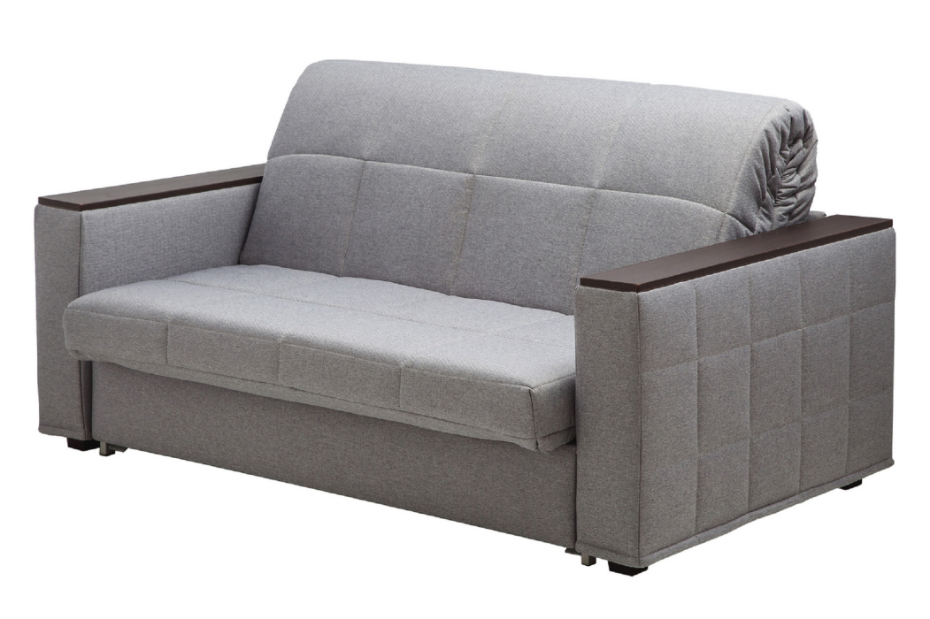 Диваны с ящиком для белья, Диван-кровать Аккордеон Классик 140 см Шерлок, рогожка