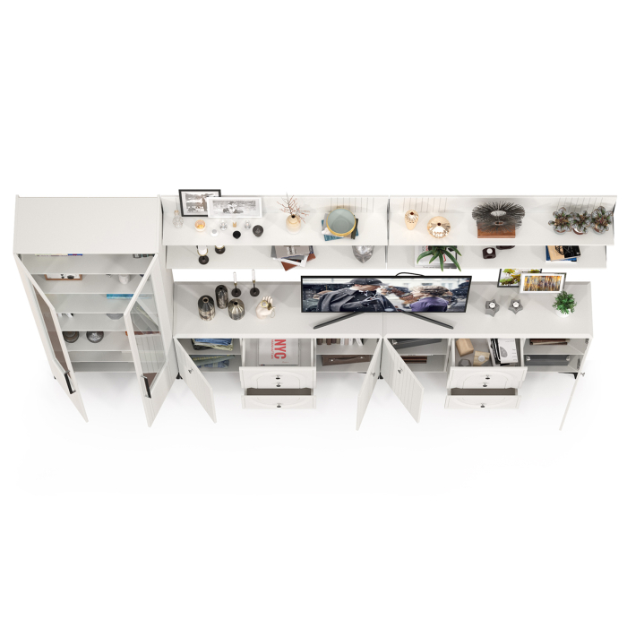 Стенки для гостиной, Стенка для гостиной Валенсия № 122