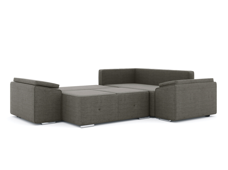 Диваны угловые в гостиную, Диван-кровать угловой Хавьер 1 ПБ еврокнижка, рогожка Люкс