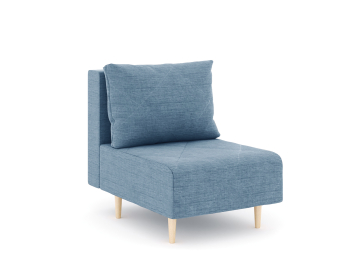 Кресло для отдыха Милли без подлокотников, рогожка Люкс