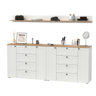 Прихожие, Комплект мебели Остин из двух комодов 16.221 и открытых полок