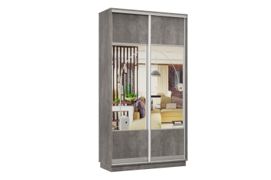 Шкаф-купе Премьер Лайт МИНИ 03 (05;05) двухдверный