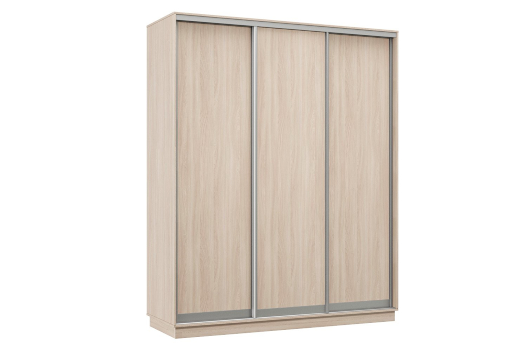 Шкафы-купе 3-х дверные, Шкаф-купе Премьер Лайт 27 (02;02;02) трехдверный