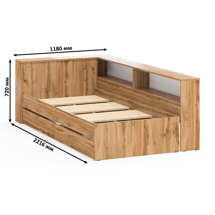 Спальные гарнитуры, Столик косметический с лампочками 110 и Ксения 900 односпальная кровать с ящиками и прикроватным блоком