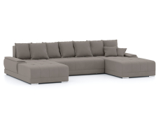 Диваны еврокнижки, Диван-кровать П-образный Нордвикс, велюр