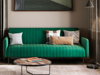 Диван прямой STOOL GROUP Дрезден Велюр