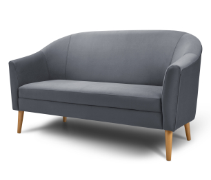 Диван прямой нераскладной Арти, микровелюр