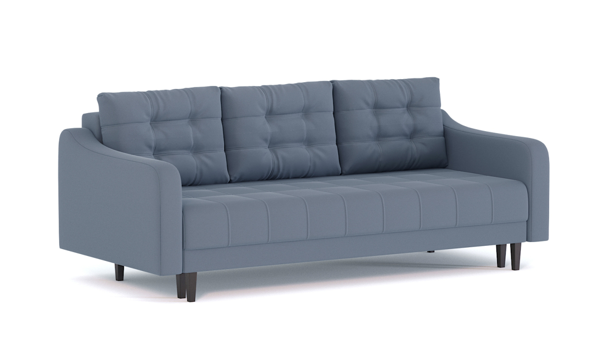 Диваны еврокнижки, Диван-кровать еврокнижка-пантограф Уильям, велюр