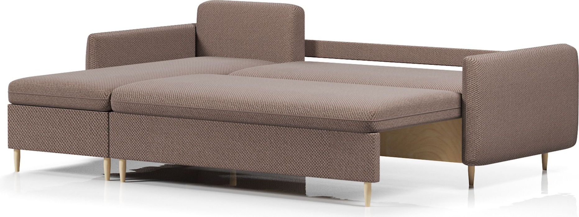 Диваны угловые в гостиную, Диван-кровать угловой Рон 2 пантограф,велюр