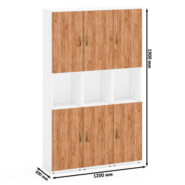 Домашние кабинеты, Три шкаф-пенала Лидер-8.