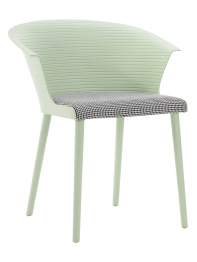 Стул Malta пластик ткань