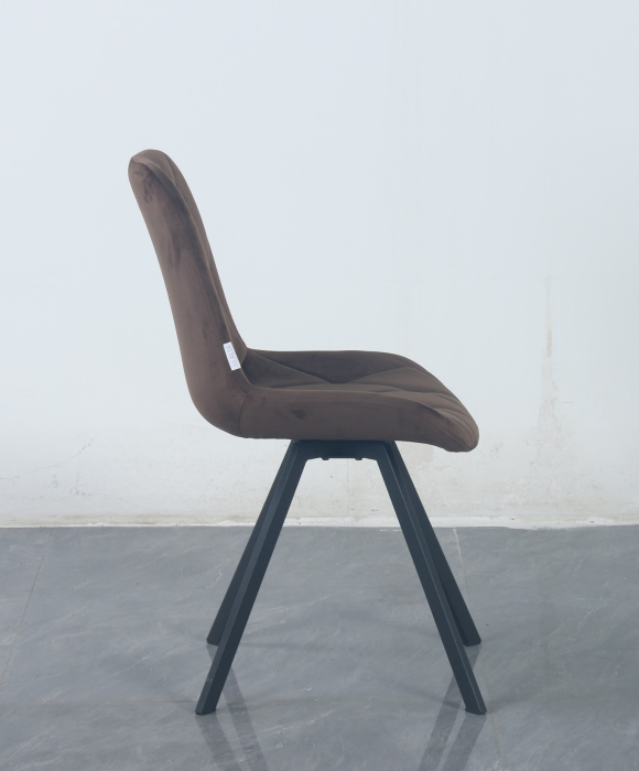 Стулья, Стул Gustaf ВЕЛЮР поворотный опоры черные