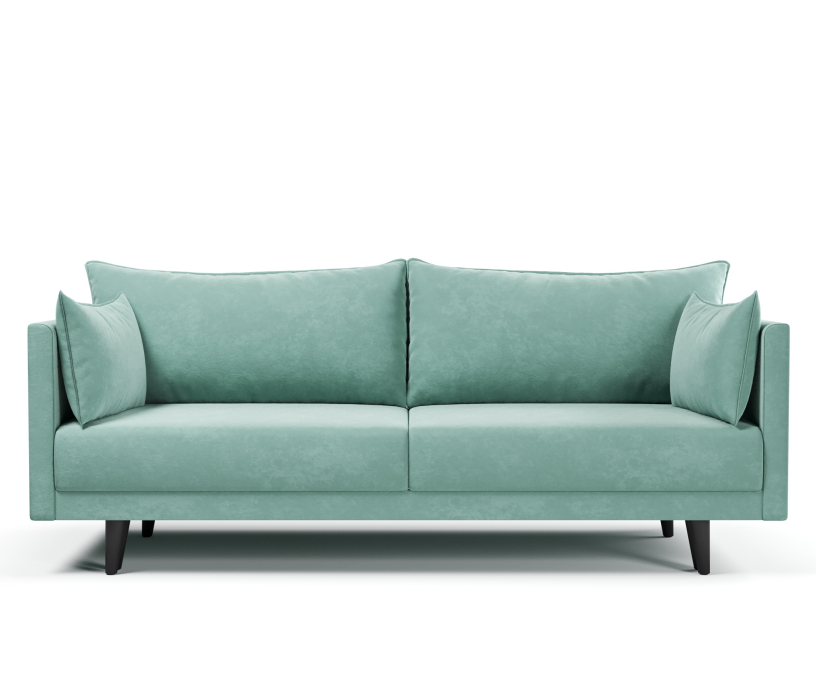 Диваны прямые, Диван-кровать Сканди, тик-так, велюр