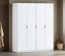 Для одежды, Шкаф четырехдверный Макс 2000 мм, вариант №3 (ЛДСП)