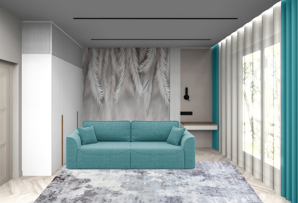 Диваны еврокнижки, Диван-кровать еврокнижка Рафаэль НПБ, рогожка