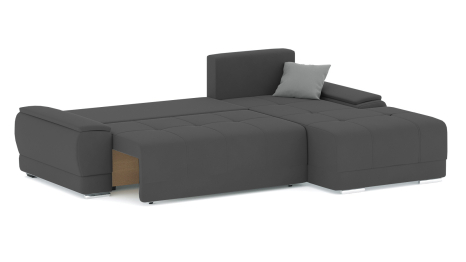 Диван-кровать угловой Нордвикс Мини, велюр