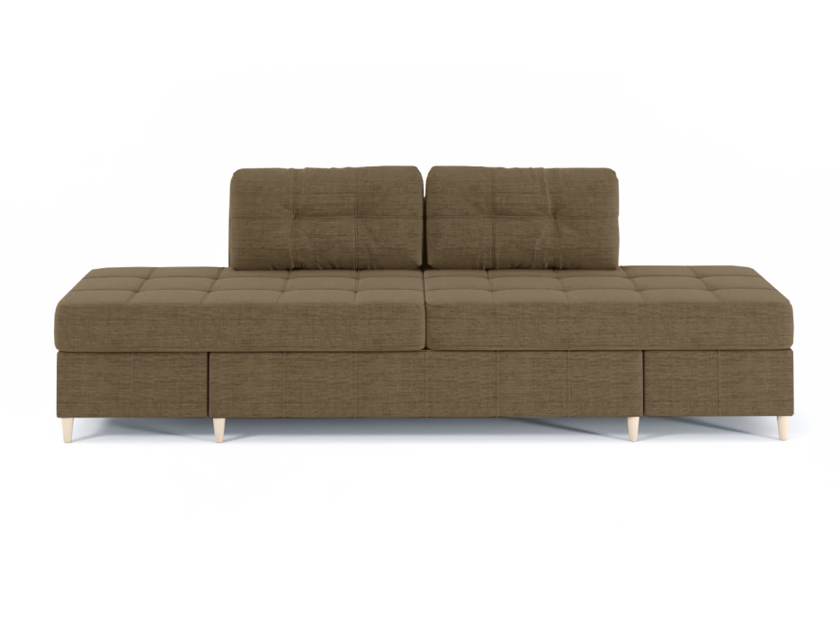 Диваны угловые в гостиную, Диван-кровать угловой Оливер Люкс 2 еврокнижка-трансформер, рогожка Люкс