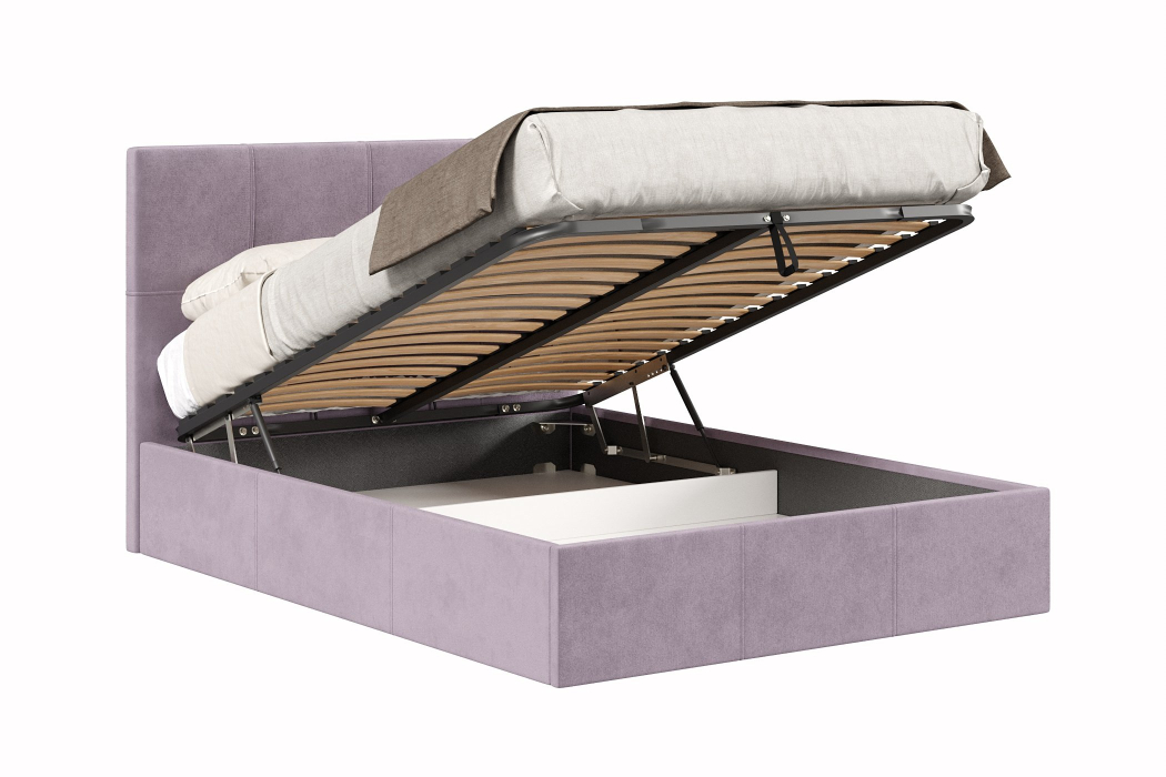 Мягкая кровать, Кровать Марсель 1400 с подъёмным механизмом
