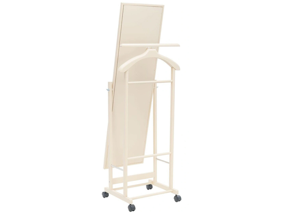 Напольные, Вешалка костюмная с зеркалом на колесах Мебелик В 24Н