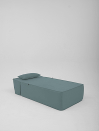 Бескаркасна оттоманка Клайд,велюр