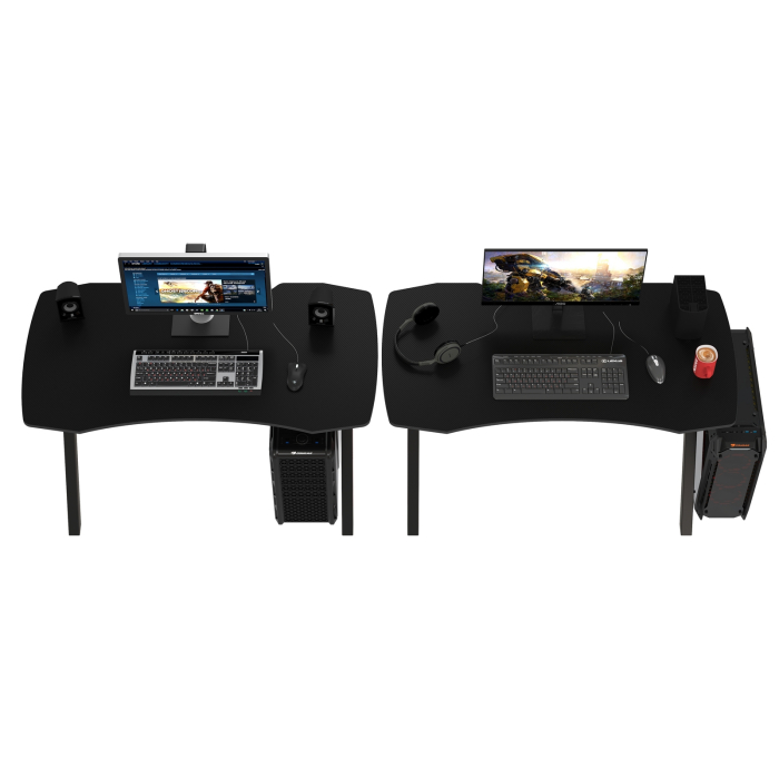 Прямые компьютерные столы, Два игровых компьютерных стола Мебель--24 GT-2310