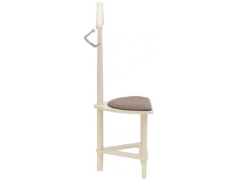 Вешалка костюмная Мебелик с сиденьем В 26Н