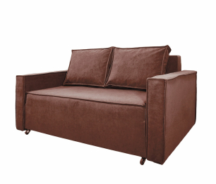 Диван-кровать еврокнижка Лофт, 140, велюр