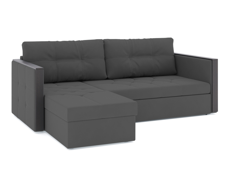 Диваны угловые в гостиную, Диван-кровать угловой Даймонд дельфин, велюр