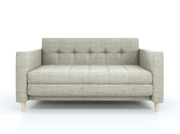 Диван-кровать еврокнижка Квадро, рогожка Люкс