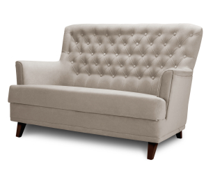 Диван прямой нераскладной Каприз, микровелюр