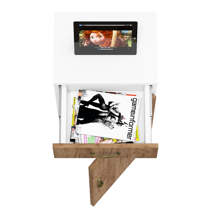 Тумбы, Тумба с ящиком и дверкой Лидер-8 МД 3.15.