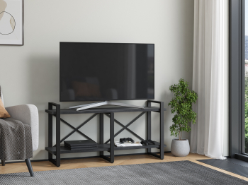 Тумба под ТВ Айсберг Лофт 120 черный
