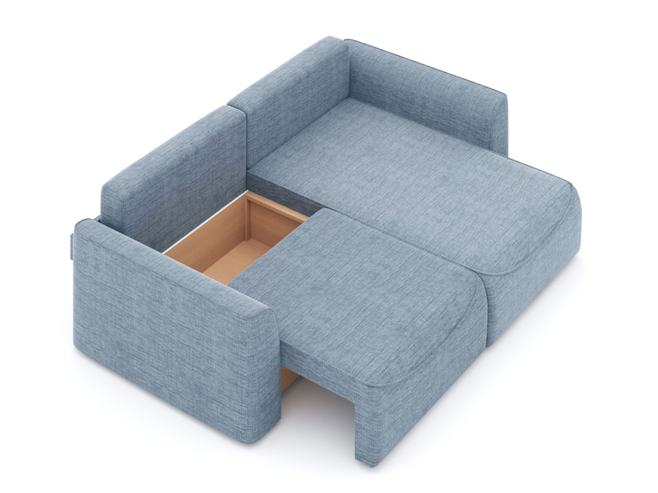 Диваны угловые в гостиную, Диван-кровать угловой Рафаэль еврокнижка НПБ, рогожка Люкс