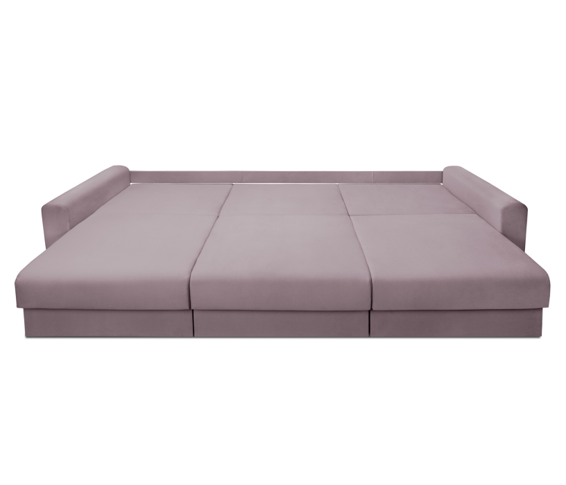 Диваны еврокнижки, Диван кровать прямой модульный Мэдисон, велюр