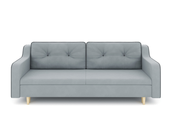 Диван-кровать еврокнижка-пантограф Оникс, велюр