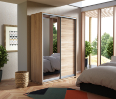 Шкафы-купе, Шкаф-купе Экспресс Медиум дуо 2400 x 1200 x 600