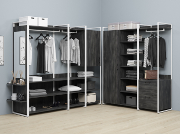 Гардеробная Urban Лофт 03 Белый