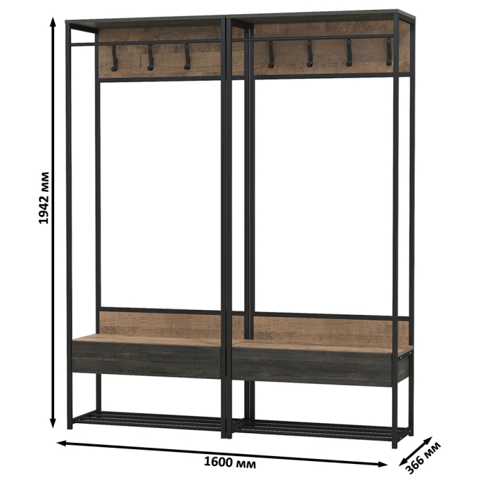 Прихожие, Две прихожих Трувор 15.120