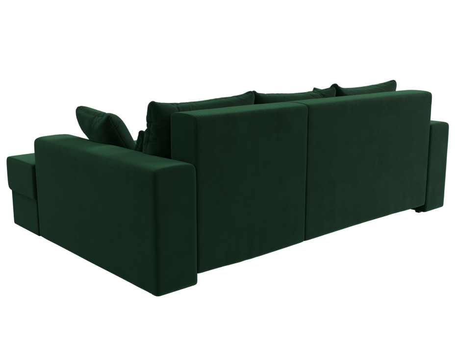 Диваны угловые в гостиную, Угловой диван Майами правый угол, велюр