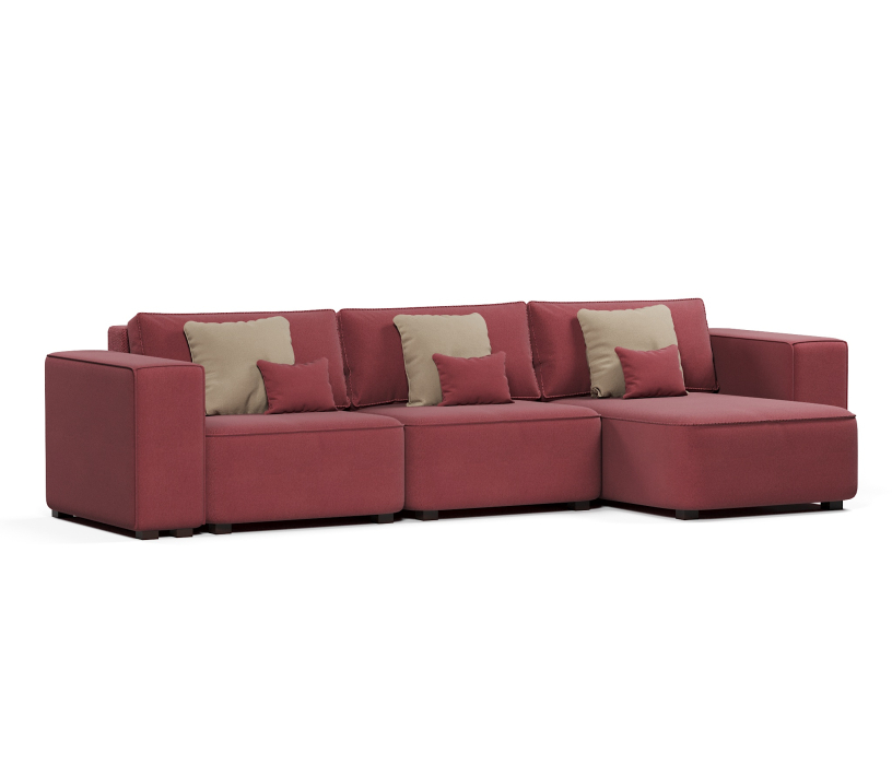 Диваны угловые, Диван-кровать угловой еврокнижка Сиэтл, велюр