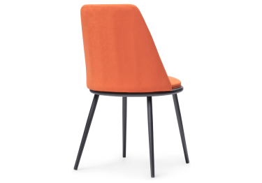 Стул Алдис катания флам / черный матовый