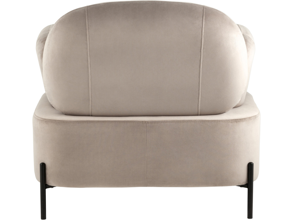 Кресло для отдыха, Кресло STOOL GROUP Кэнди с подлокотниками Велюр