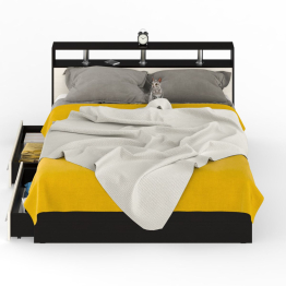 Кровать Камелия 1600 с ящиками