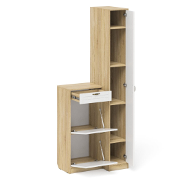 Обувница П-6 с пеналом П-6-500 фрезеровка прованс