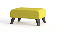 Пуф в прихожую, Пуф Барон на ножках, велюр