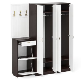 П-6 прихожая компоновка № 15 МДФ фрезеровка прованс