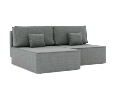 Диваны угловые в гостиную, Диван-кровать угловой еврокнижка Блюм Некст, рогожка Люкс