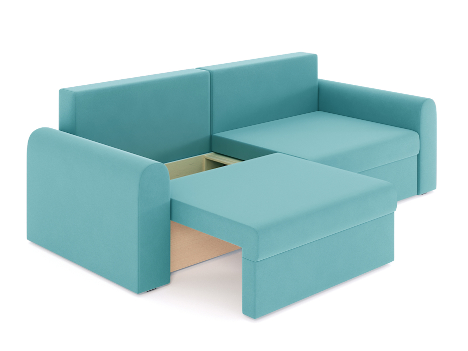 Диваны еврокнижки, Диван-кровать еврокнижка-трансформер Мэдисон, велюр