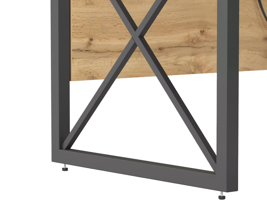 Письменные столы, Стол рабочий универсальный Калифорния Хардвиг 1200 ЛДСП